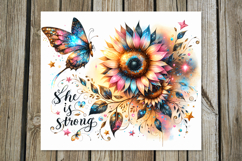 Motivating inscriptions | Skinny tumbler sublimation designs Product Image 2