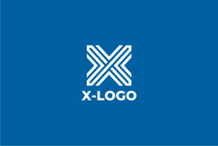 Geometric Letter X Logo Design Vector Product Image 2