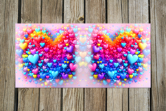 Love Hearts | 4 Valentine Sublimation Mug designs PL Product Image 2