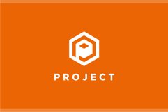 Project - Letter P Hexagon Logo Template Product Image 1