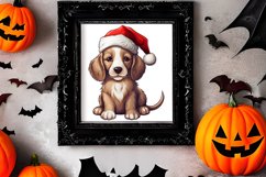 Cute Christmas Dog Sublimation Clipart, Cute Christmas Dog Product Image 2