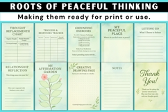 Roots of Peaceful Thinking Mindfulness &amp; Reflection Journal Product Image 2