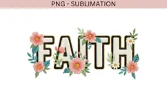 Faith png design for T-shirts Product Image 2