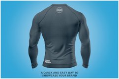 Compression T-Shirt Mockup - Back View Product Image 2
