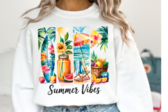 Summer Vibes Svg | Svg Files for Cricut | Shirt Svg Product Image 3