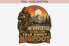 Big foot png design for T-shirts Product Image 2