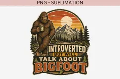 Big foot png design for T-shirts Product Image 2