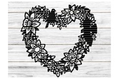 Easter Heart Cutting file SVG DXF FCM Product Image 4
