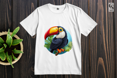 Bright Toucan Clipart Sublimation PNG Product Image 2