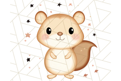 Camping Animals PNG, Forest Critters Campfire Clipart Product Image 2
