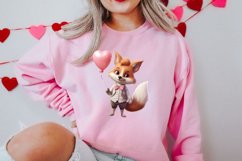 Valentines Day Animals Clipart, Valentines Couple Product Image 2