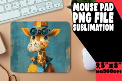 Whimsical Critter Design Mouse Mat Product Image 1