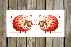 Valentine sheep | 4 mug sublimation designs PLUS Product Image 2