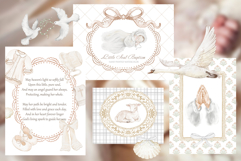Hand Painted Baptism Watercolor Set Product Image 2
