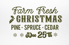 Farmhouse Old Christmas Sign SVG Product Image 2