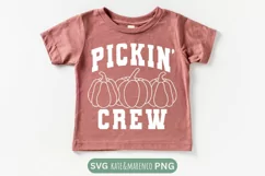 Halloween SVG | Pumpkin Pickin Crew SVG | Cousin Halloween Product Image 2