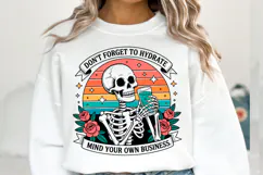 Don't forget to Hydrate Svg Design | Shirt Svg Product Image 1
