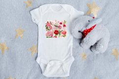 Vintage Floral Sublimation | Flowers and Bird Sublimation Product Image 3
