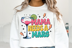 Mama Needs a Marg svg | Svg Files for Cricut | Shirt Svg Product Image 1