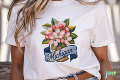 USA State Flowers Embroidery Clipart Product Image 3