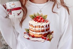 Christmas Dessert Clipart Sublimation, Christmas Dessert Product Image 2