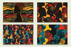 African Black History Month Cutting Boards sublimation Desig Product Image 2