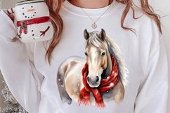 Christmas Horses Clipart, Christmas Horses Clipart Product Image 2