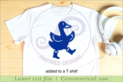 Silly goose Silhouette laser cut wall art Product Image 2
