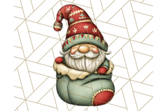 Christmas Gnome Clipart, Holiday Gnomes PNG Illustrations Product Image 2