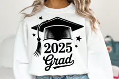2025 Grad svg | Graduation Svg | Shirt Svg Product Image 2