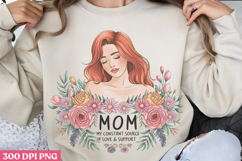 Mom my constant PNG, Mothers Day Quotes Sublimation Clipart Product Image 1