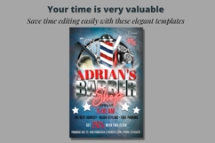 BARBER SHOP FLYER Templates Bundle, social media flyer Product Image 2