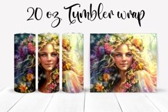 Tumbler Wrap 20 oz Bundle | Flower Girls | Summer Girls PNGs Product Image 3