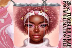 PRESENT OF HAPPINESS 20oz TUMBLER WRAP, Love Girl Product Image 1