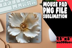 Beauty in Bloom: Sublimation Mouse Pad Designs PNG Product Image 1