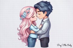 Coquette Valentine Sublimation Clipart PNG Product Image 1