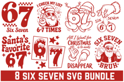 67 Christmas Svg Bundle, Merry Christmas Svg , Svg Cut File Product Image 1