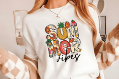 Summer vibes PNG sublimation |Beach &amp; Summer PNG T-Shirt Product Image 7