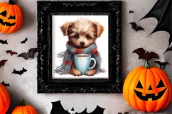 Christmas Animals Coffee Sublimation Clipart, Christmas PNG Product Image 2