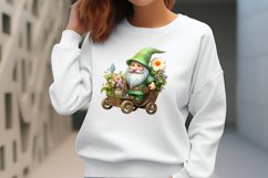 Spring Garden Gnome Sublimation Clipart Product Image 2