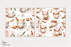 Christmas digital paper, background clipart Product Image 2