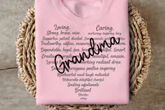 Grandma Heart Shape SVG, Mother's Day Heart, Mother's Day SV Product Image 2
