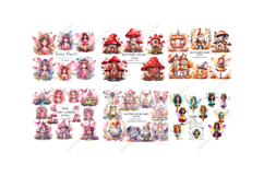 Fairy Mega Clipart Bundle, Fantasy Clipart, Huge Bundle Product Image 2