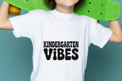 Kindergarten Vibes Back to School SVG PNG Product Image 2