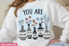 You are amazing, unique PNG, Christian Sublimation Product Image 2