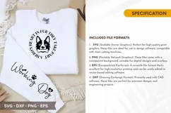 A hero's heart in fur they take part SVG -Dog Sleeve SVG T-S Product Image 2