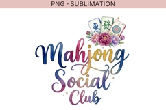 Mahjong png design for T-shirts Product Image 2