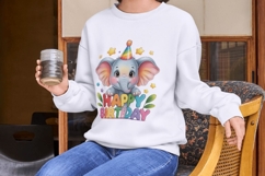 Peekaboo Party Happy Birthday Animal PNG Pack Product Image 2