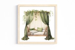 Green Boho Baby Shower Sublimation Product Image 2