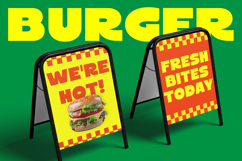 Flicko Food Branding Bold Display Font Product Image 2